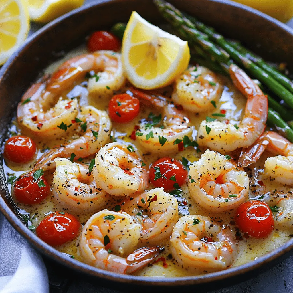 One Pan Garlic Butter Shrimp Quick and Flavorful Dish