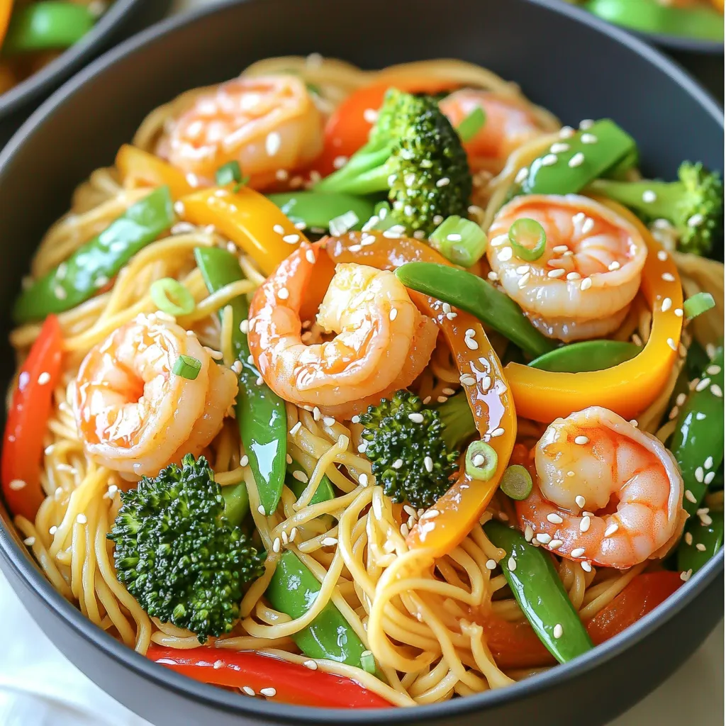 Minute Teriyaki Shrimp Noodles Quick and Flavorful Meal