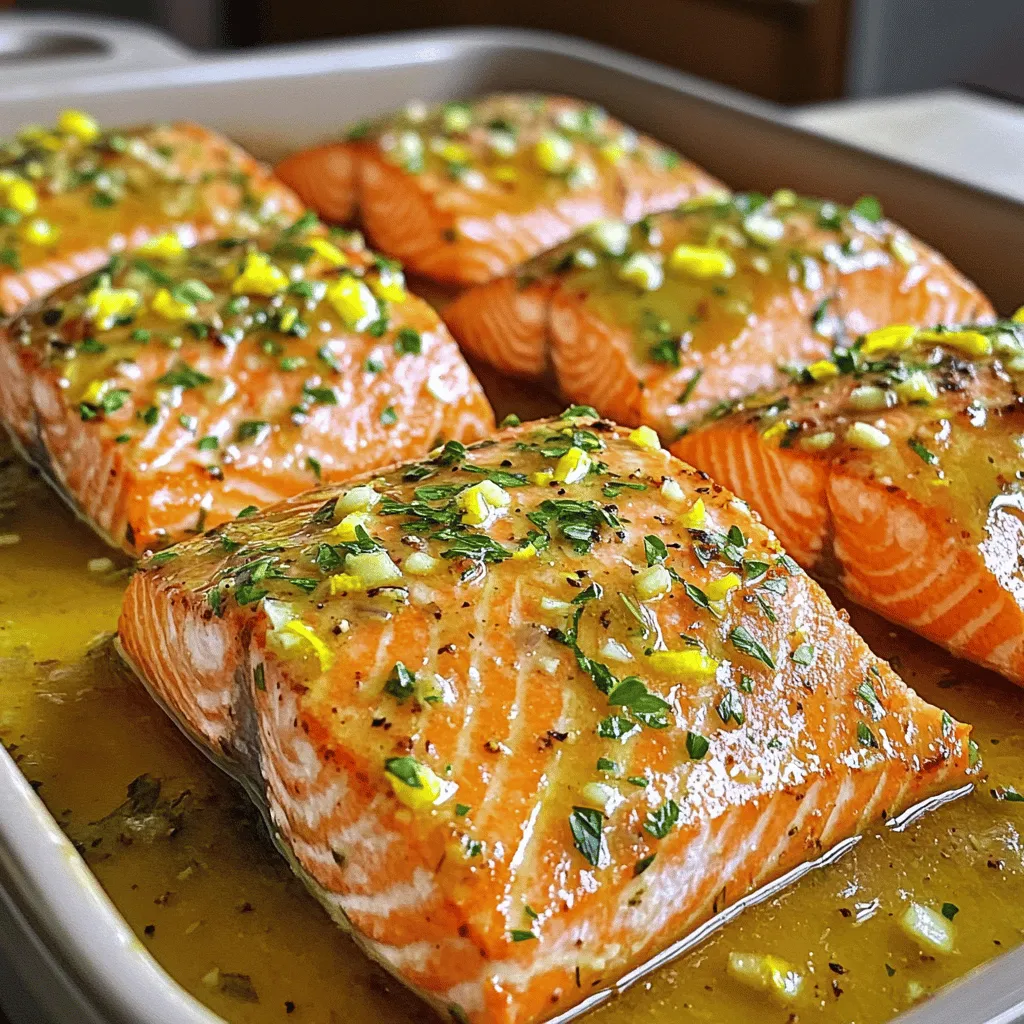 Lemon Garlic Roasted Salmon Flavorful and Simple Dish