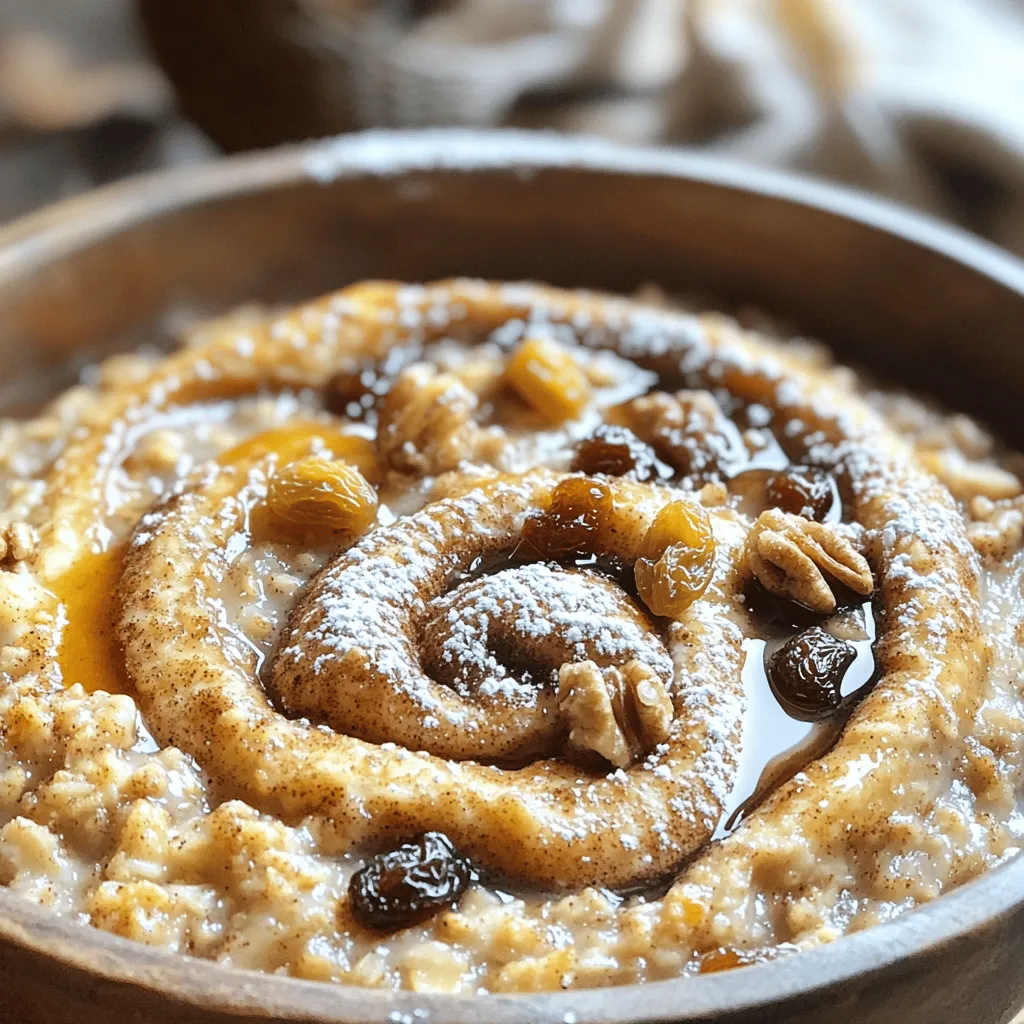 Cinnamon Roll Baked Oatmeal Simple and Tasty Breakfast
