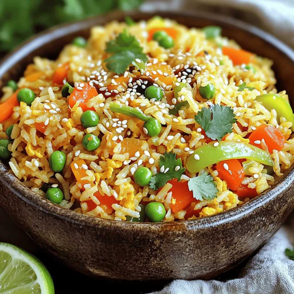 Veggie Fried Rice Tasty and Quick Weeknight Meal