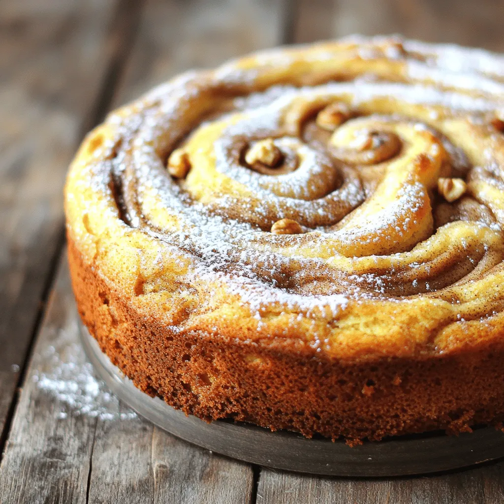Cinnamon Swirl Coffee Cake Delightful and Simple Recipe