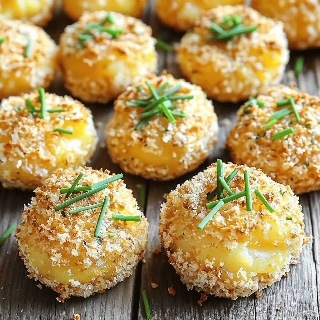 Creamy Potato Puffs Delightful Flavorful Snack