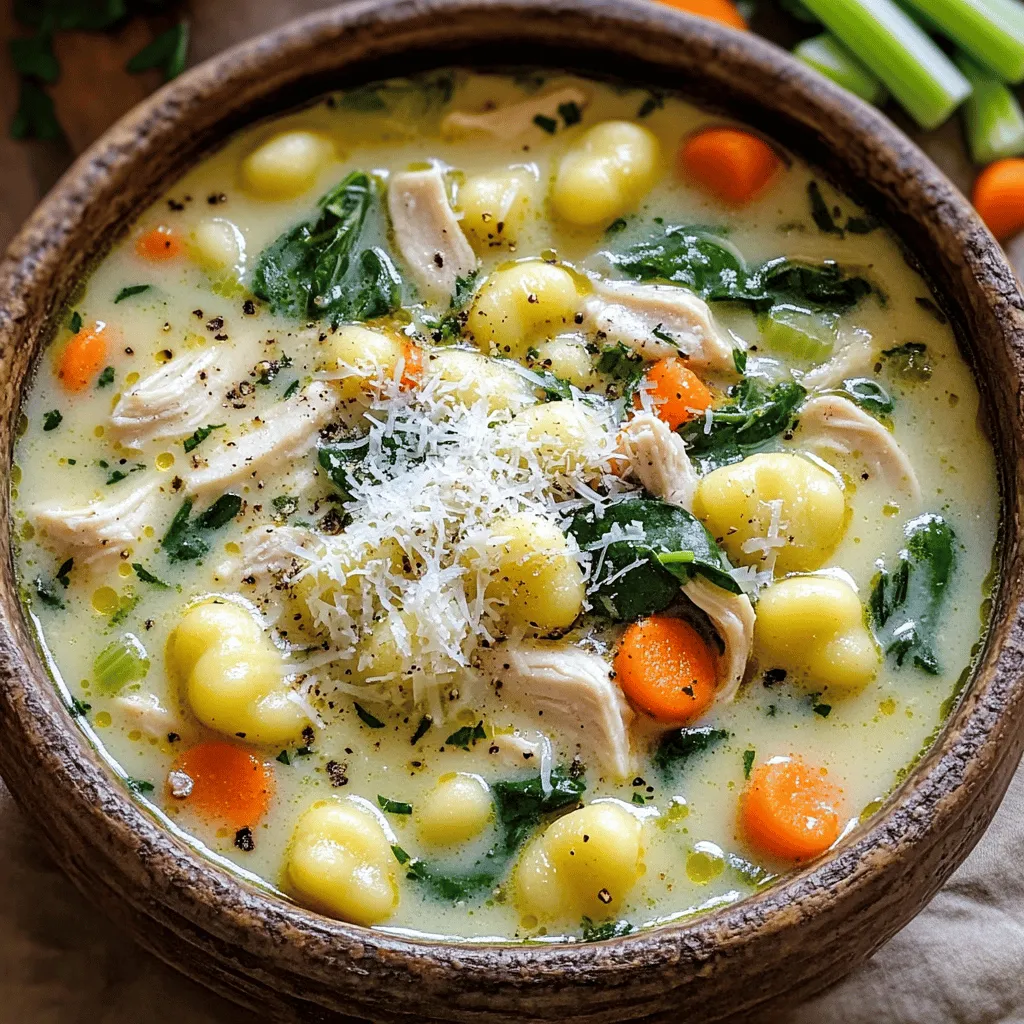 Creamy Chicken Gnocchi Soup Cozy Comfort Food Delight