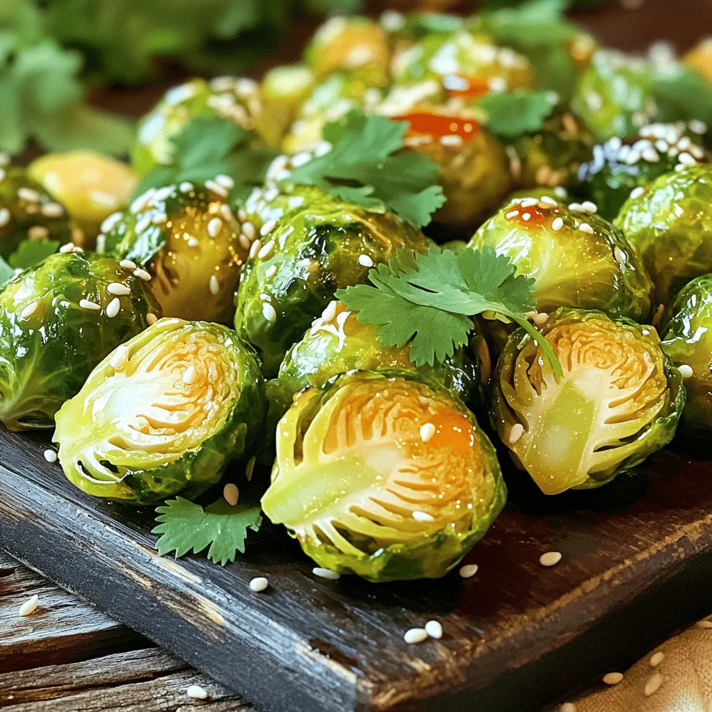 Honey Sriracha Brussels Sprouts Flavorful and Easy Dish