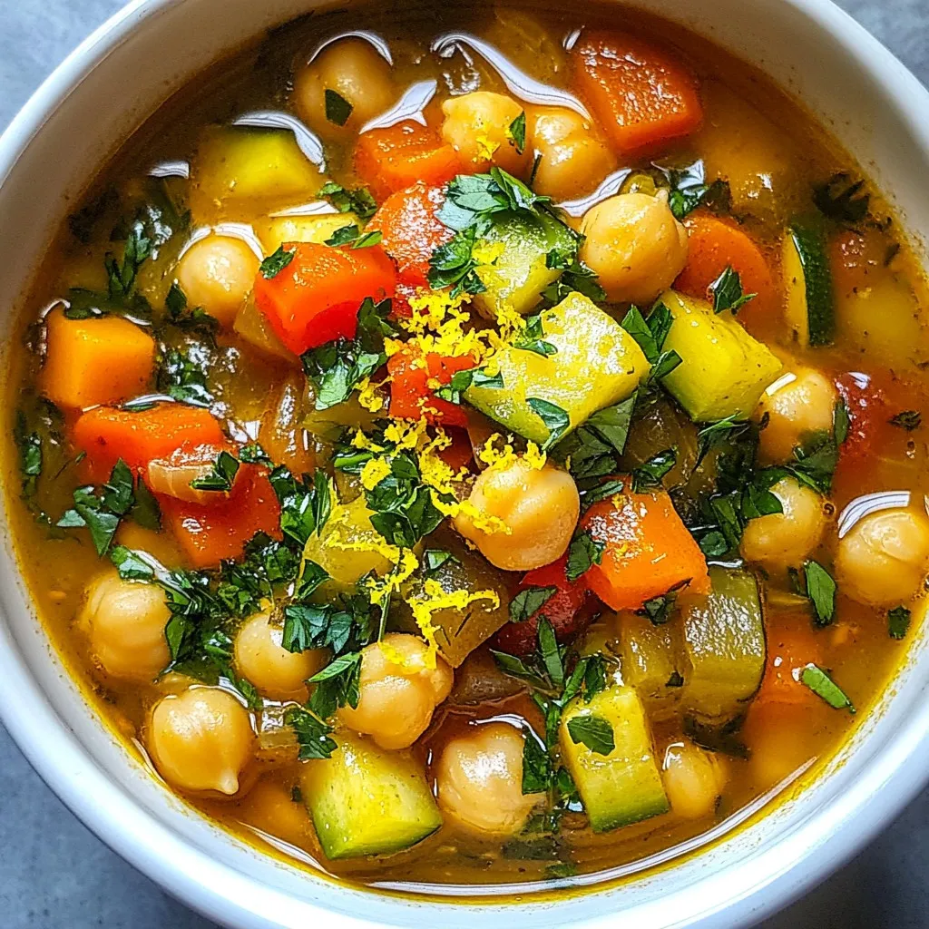 Mediterranean Chickpea Stew Flavorful and Healthy Meal