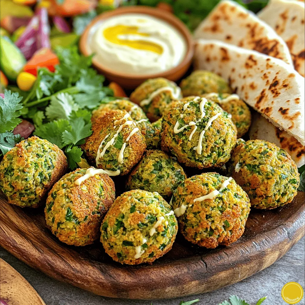 Crispy Baked Falafel Tasty and Healthy Snack Idea