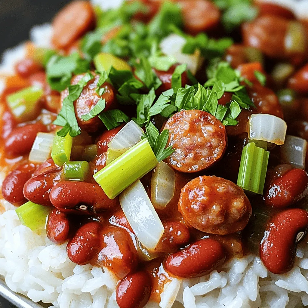 Savory Red Beans and Rice Recipe for Every Taste