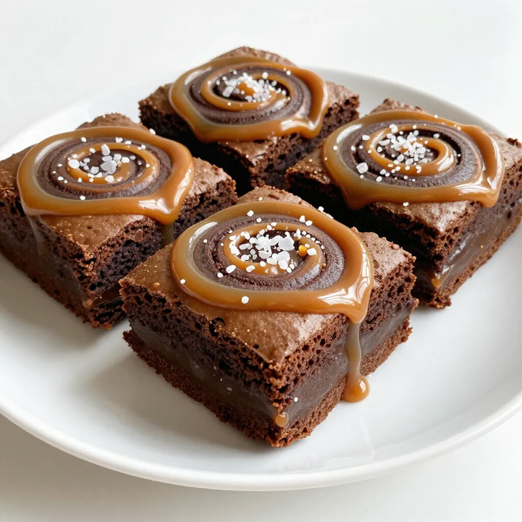 Caramel Swirl Brownies Decadent and Easy Recipe