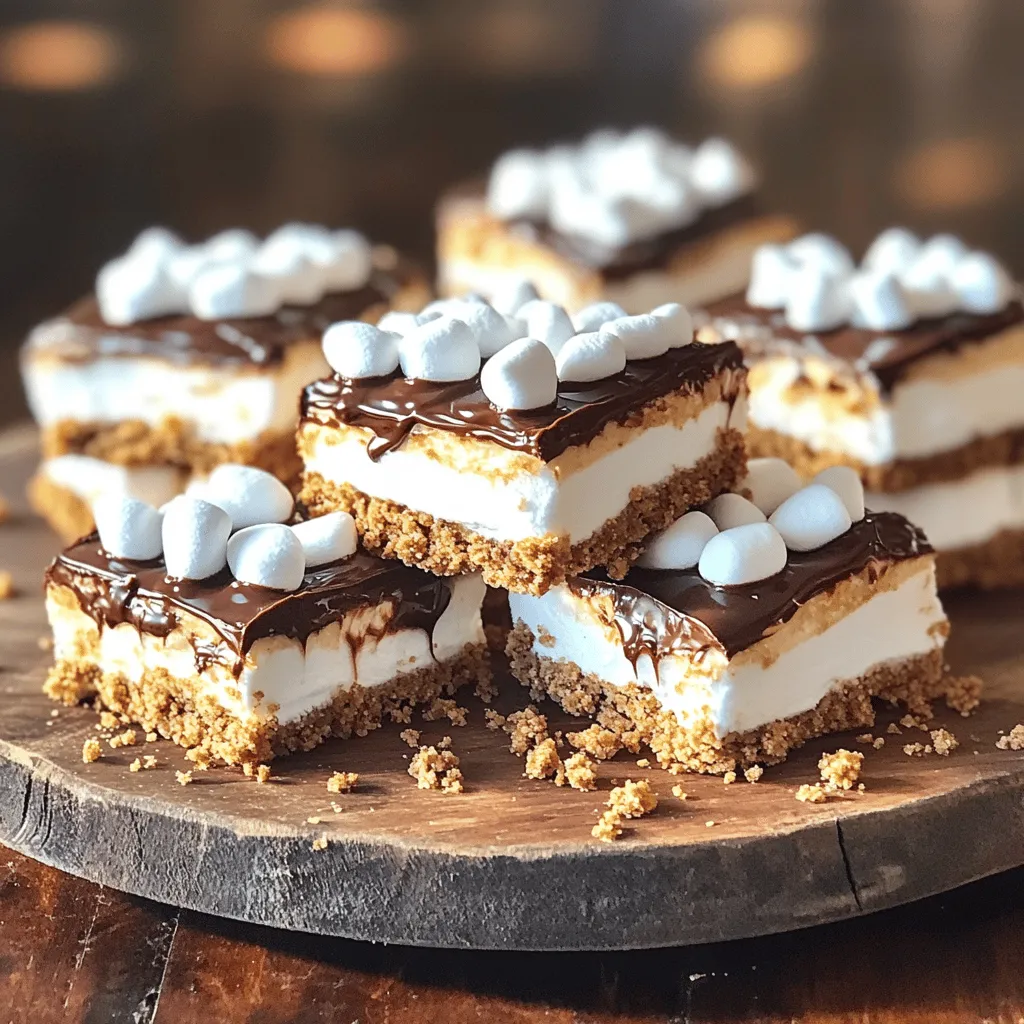 No Bake S’mores Bars Irresistible Sweet Treat