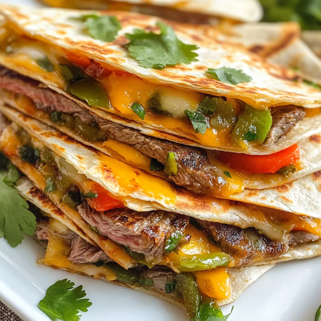 Chimichurri Steak Quesadillas Flavorful and Simple Meal