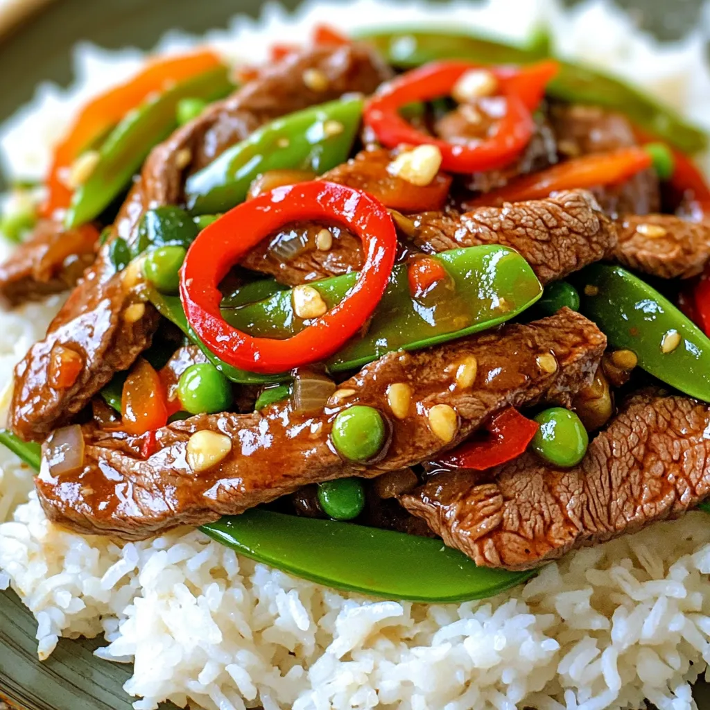 Minute Garlic Chili Beef Stir-Fry Quick and Easy Meal