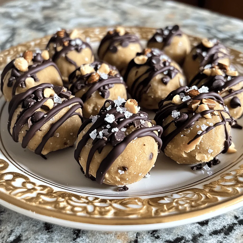 No Bake Cookie Dough Bites Perfect and Tasty Treat