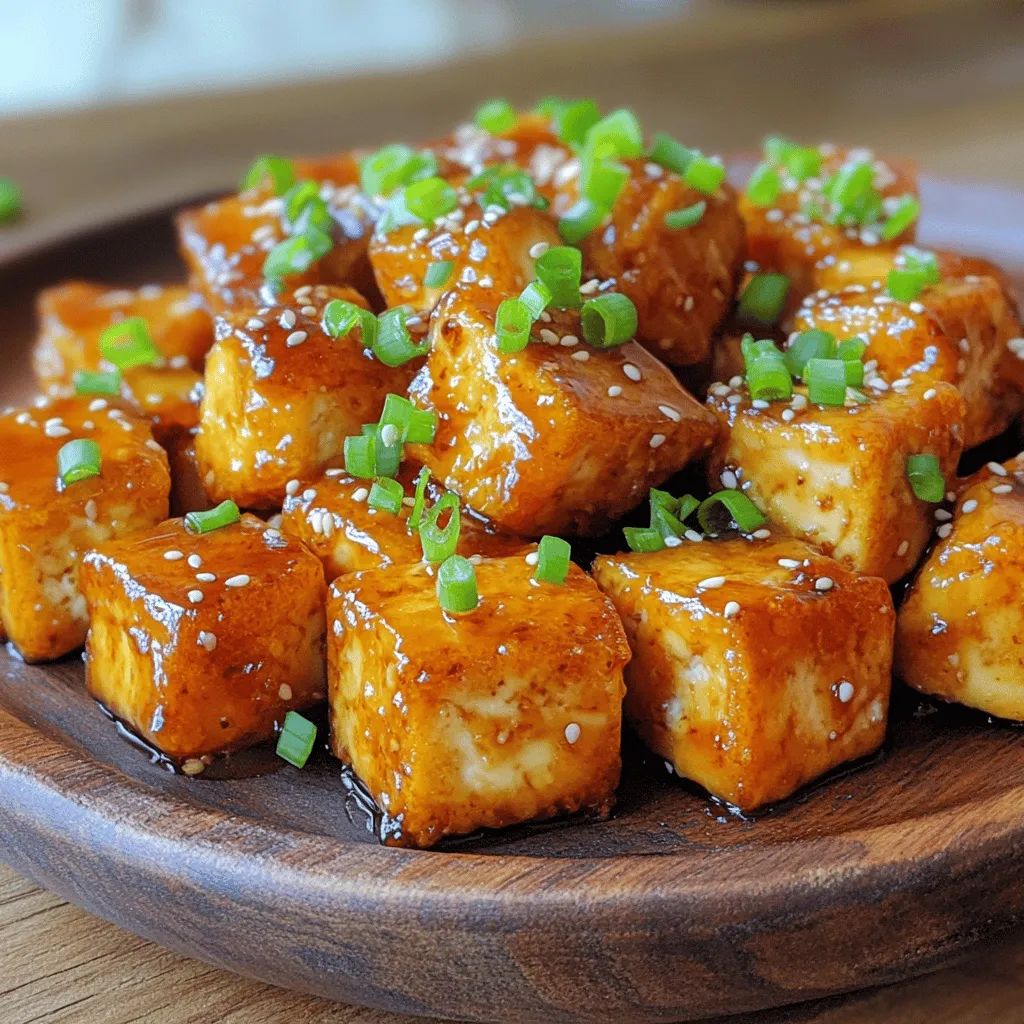 Crispy Honey Garlic Tofu Flavorful and Easy Recipe