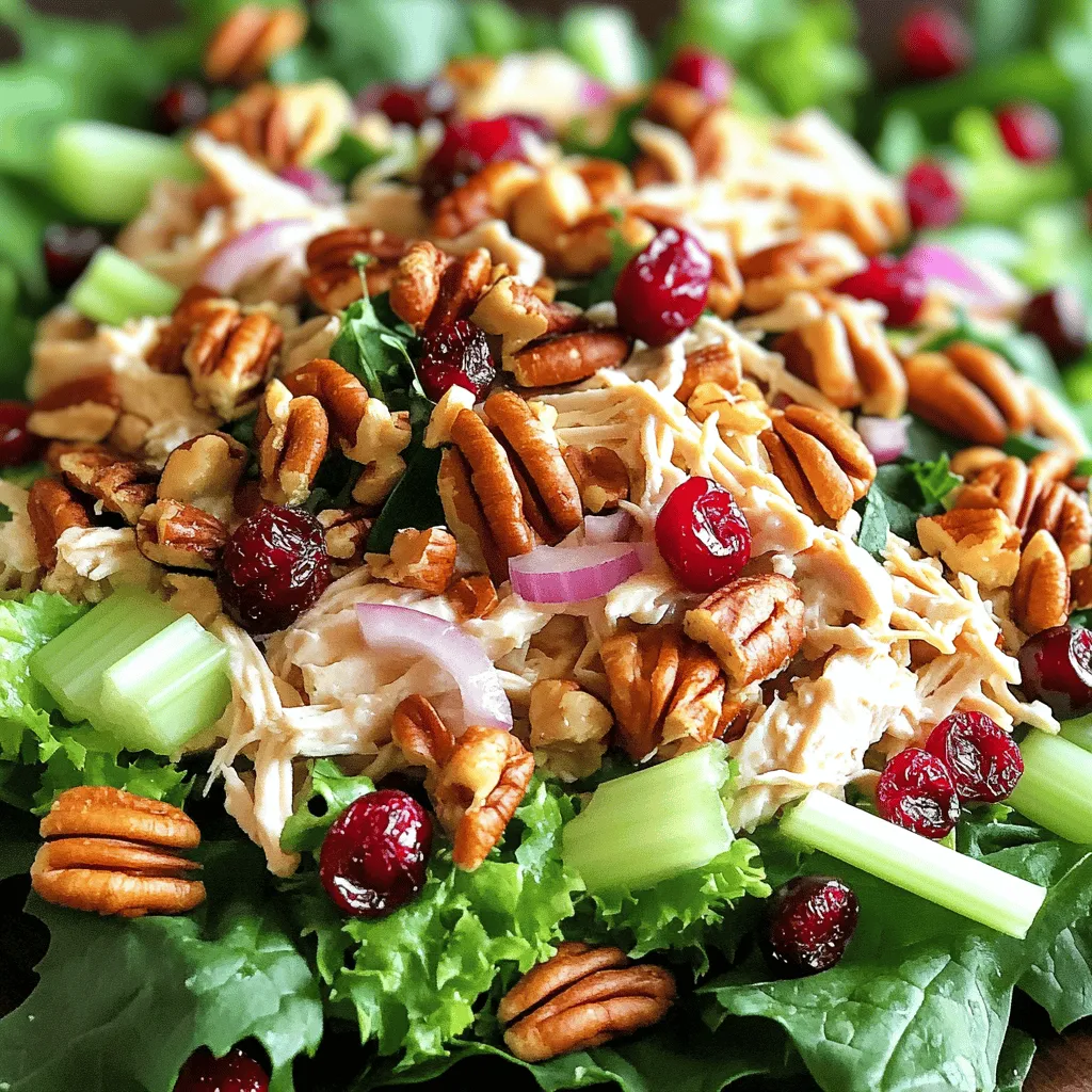 Cranberry Pecan Chicken Salad Simple and Fresh Delight