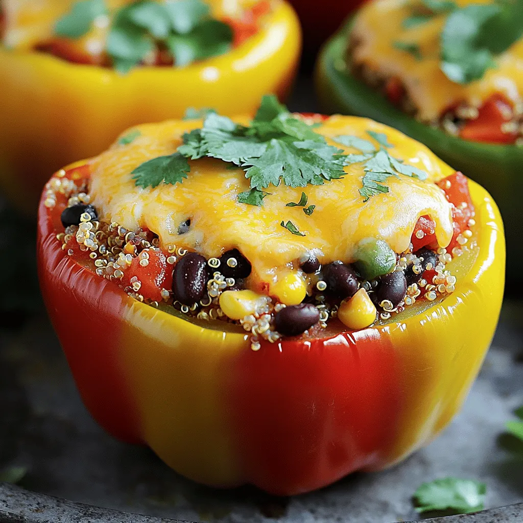 Cheesy Stuffed Bell Peppers Flavorful and Simple Recipe