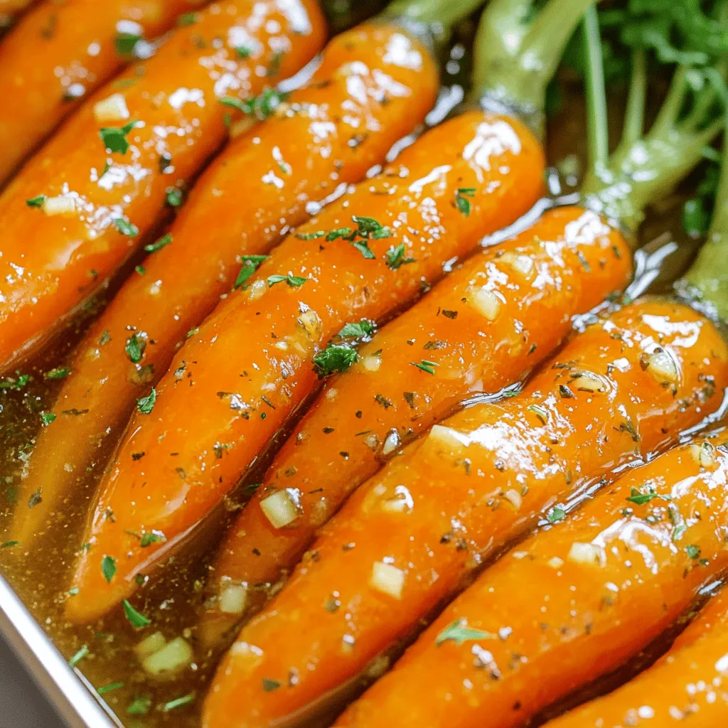 Honey Garlic Glazed Carrots Tasty and Simple Treat