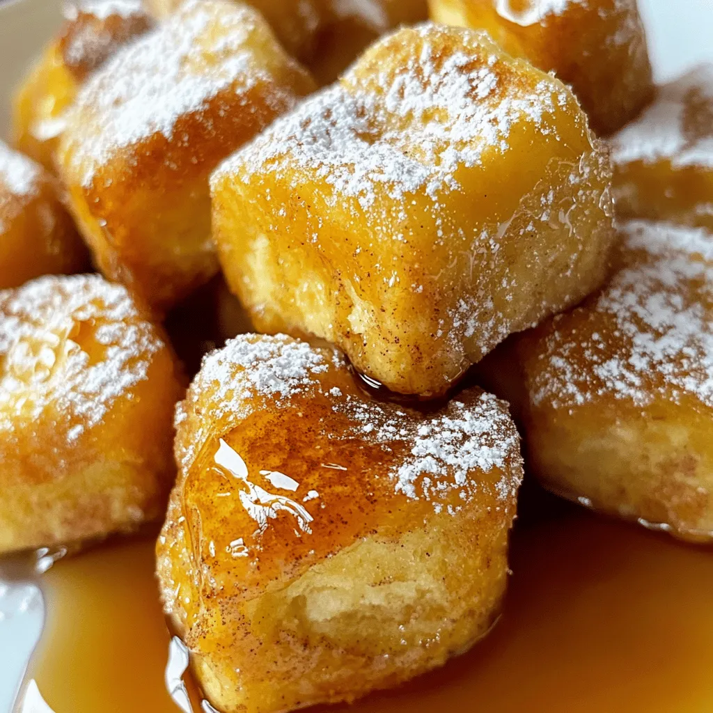 Cinnamon Roll French Toast Bites Irresistible Treat