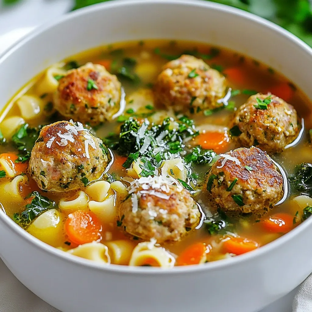 Italian Wedding Soup Hearty and Flavorful Delight