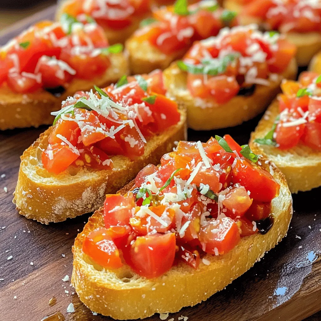 Tomato Basil Bruschetta Simple and Flavorful Recipe