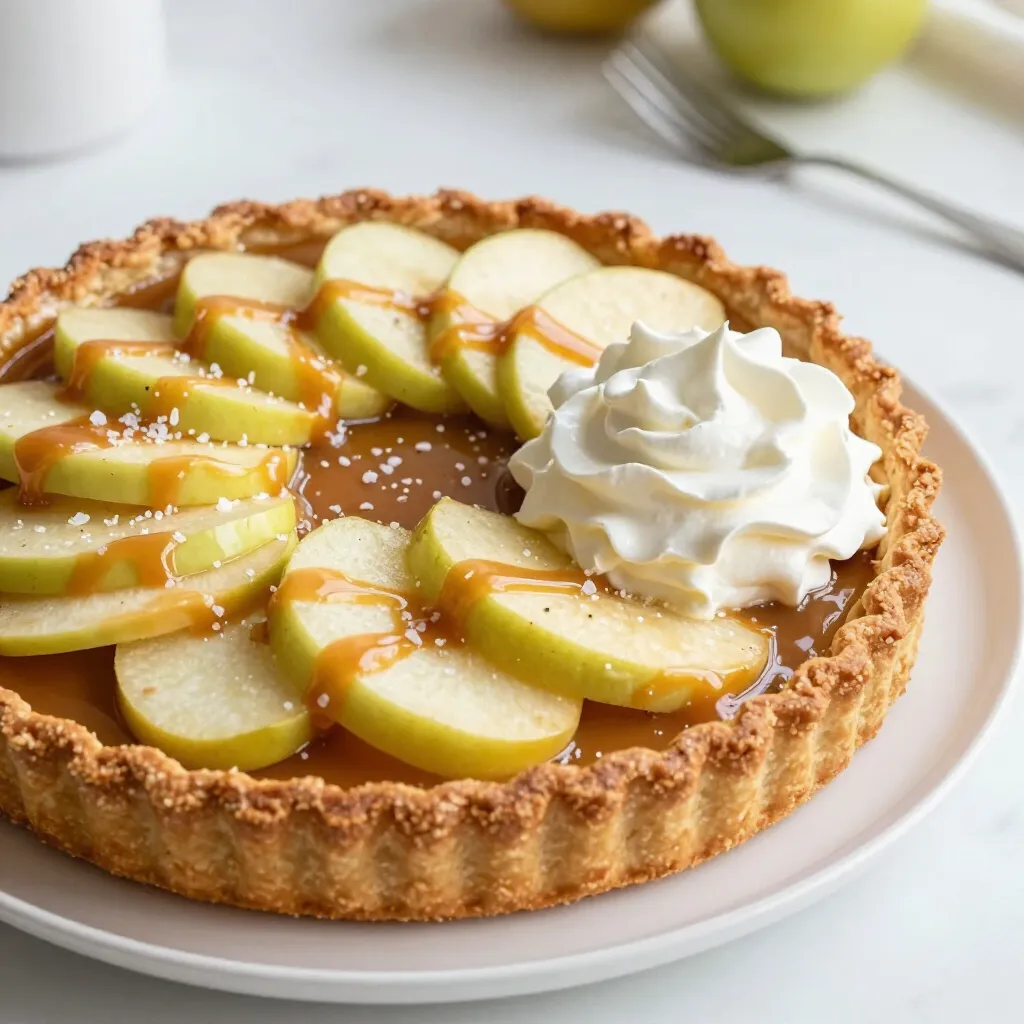 Salted Caramel Apple Tart Delightful and Simple Recipe