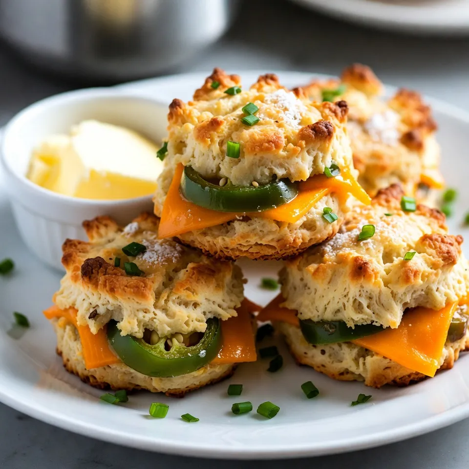 Keto Cheddar Jalapeno Biscuits Savory and Delightful