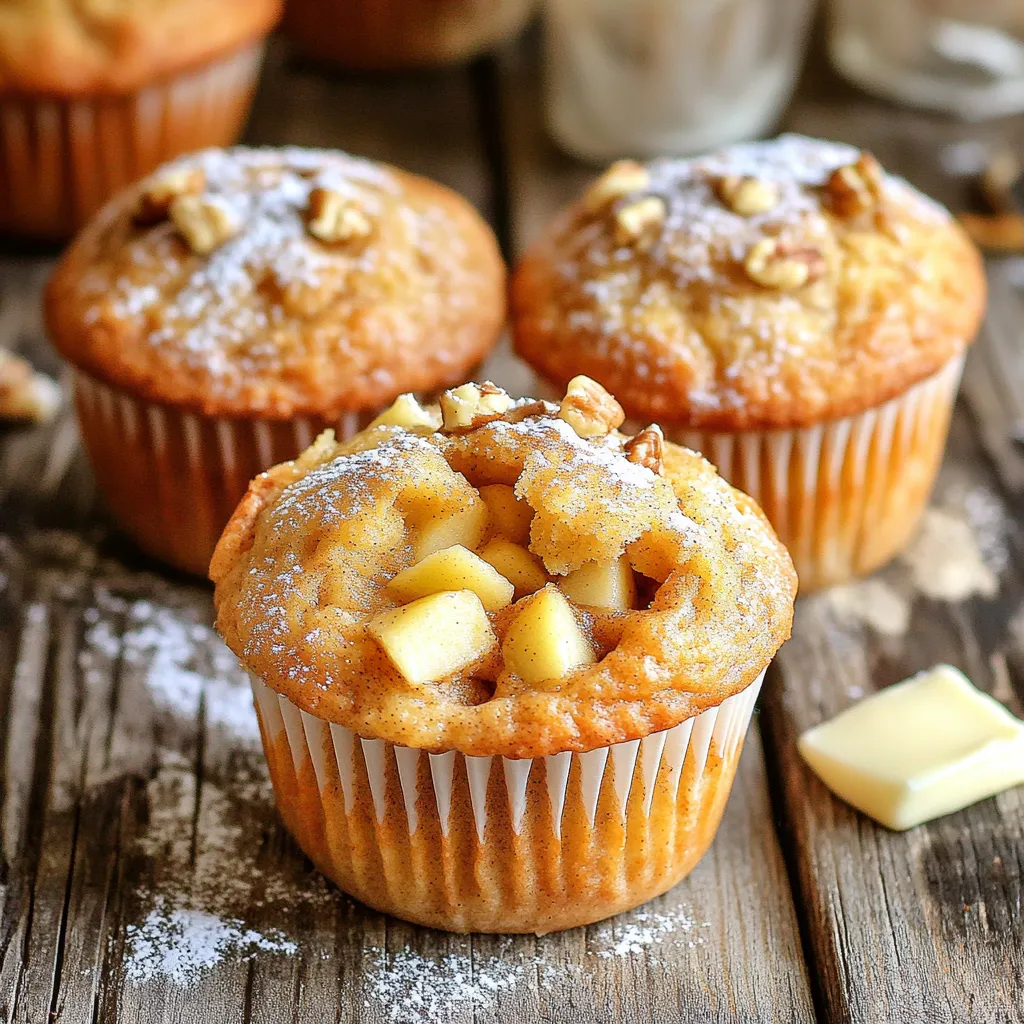 Bakery-Style Apple Cinnamon Muffins Tasty and Easy Recipe