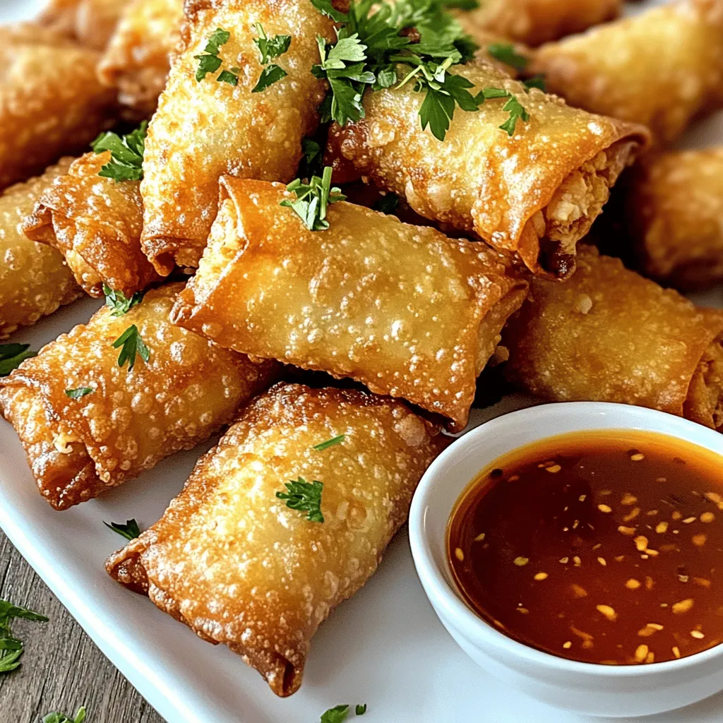 Crab Cake Egg Rolls Tasty and Simple Appetizer