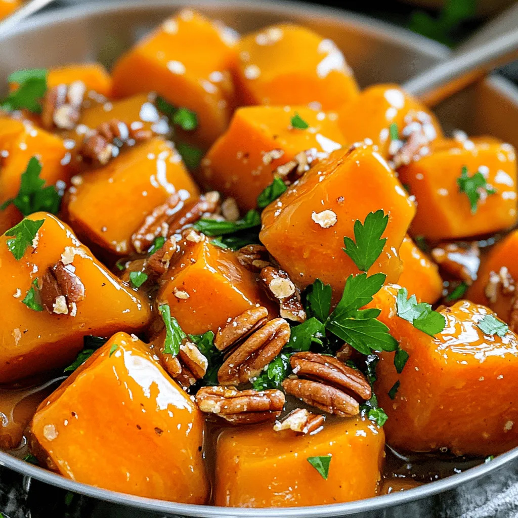 Maple Glazed Sweet Potatoes Flavorful Side Dish