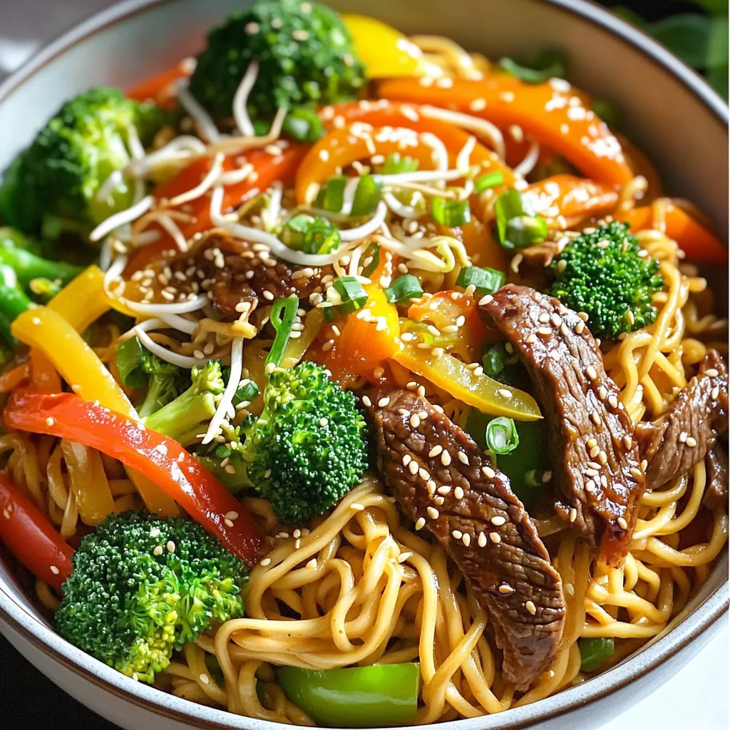 Beef Chow Mein Better Than Takeout Simple Delight