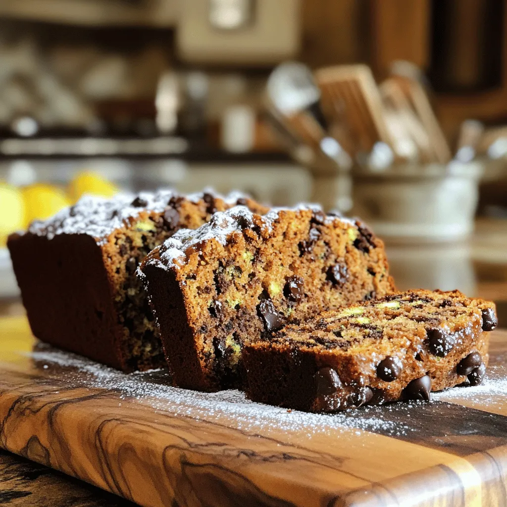 Savory Chocolate Chip Zucchini Bread Easy and Tasty Treat