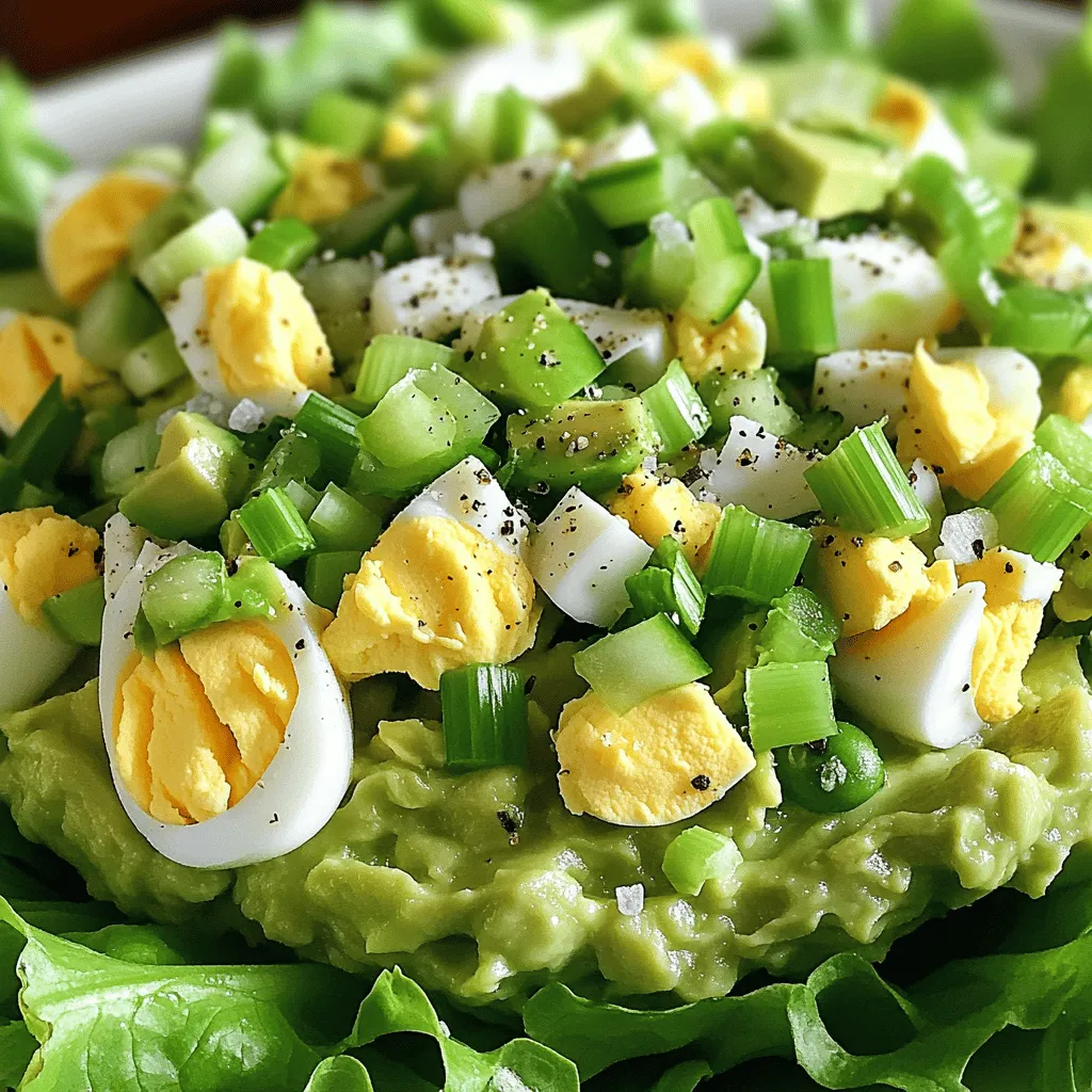 Protein Avocado Egg Salad Delightful and Healthy Meal