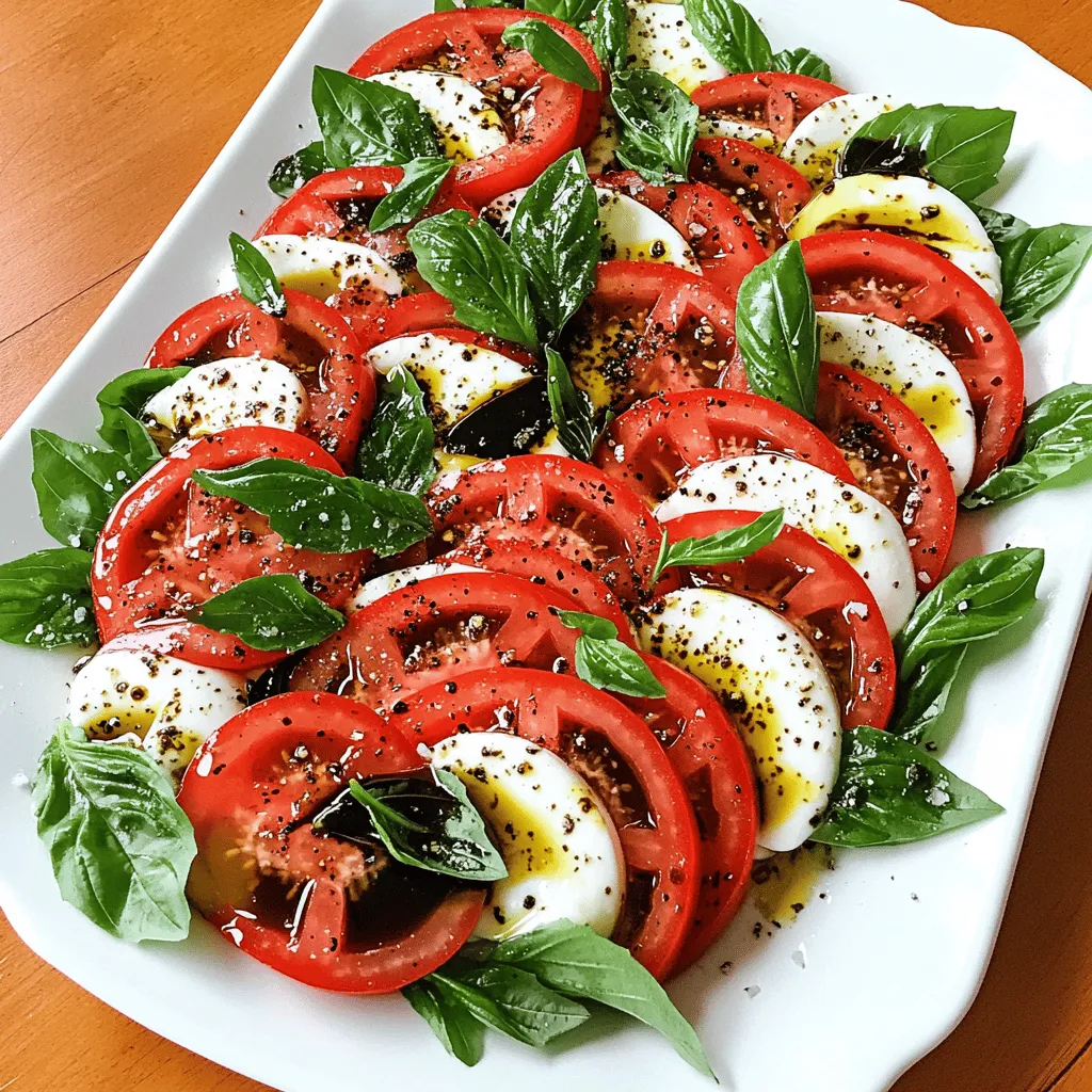 Classic Caprese Salad Fresh and Flavorful Delight