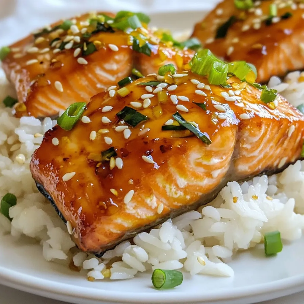 Honey Sriracha Glazed Salmon Flavorful and Simple Dish