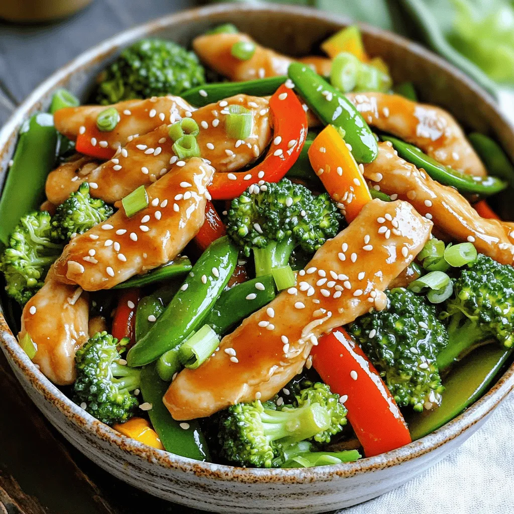 Honey Garlic Chicken Stir Fry Flavorful Weeknight Meal