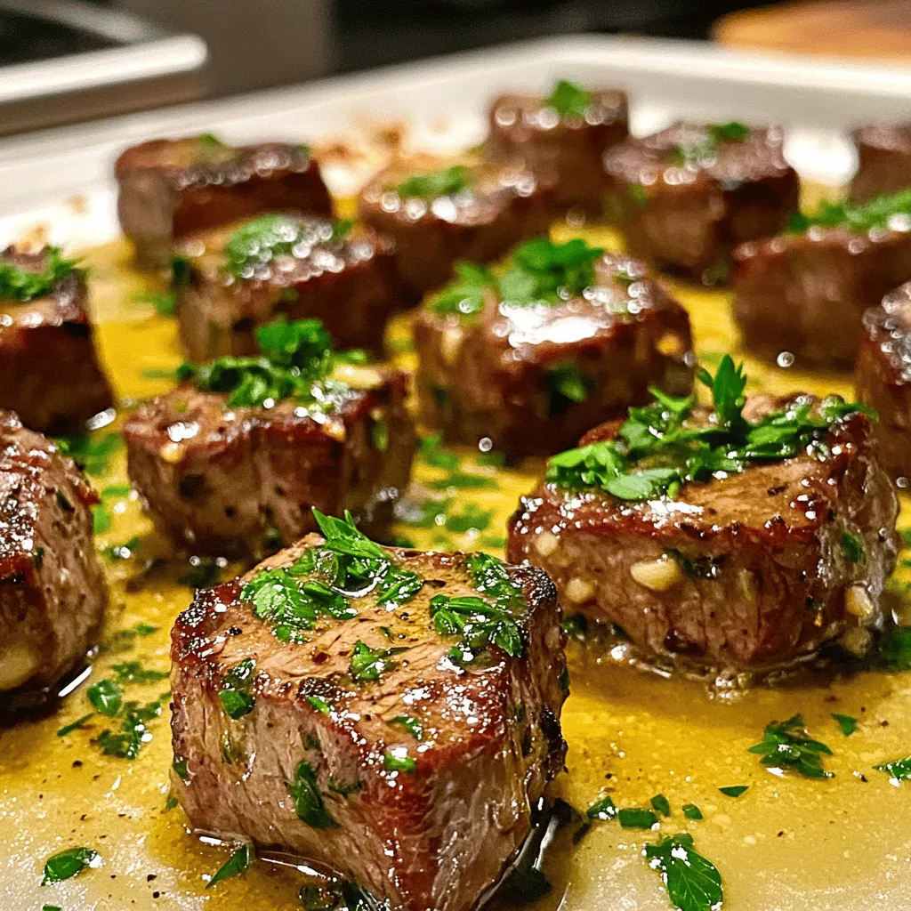 Savory Garlic Butter Steak Bites Quick and Easy Recipe