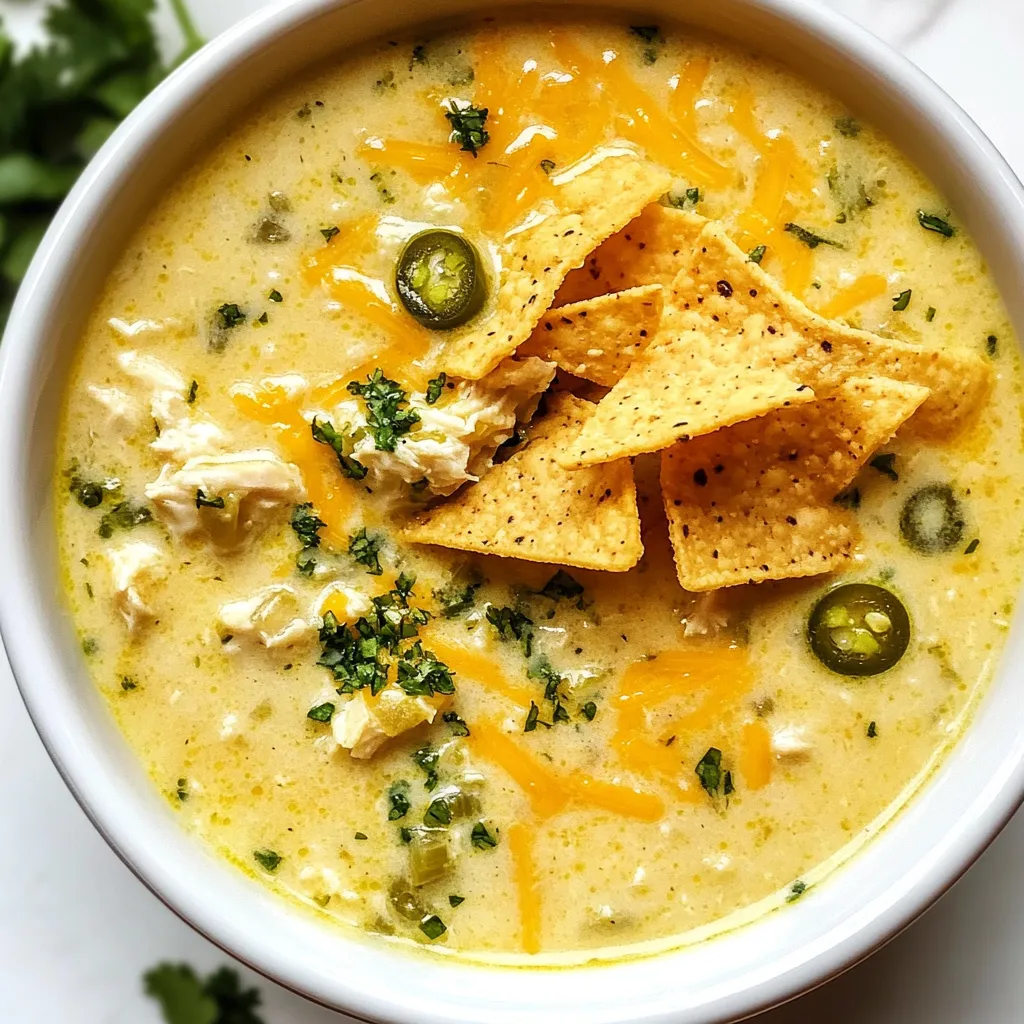 Jalapeño Popper Chicken Soup Flavorful and Simple Dish