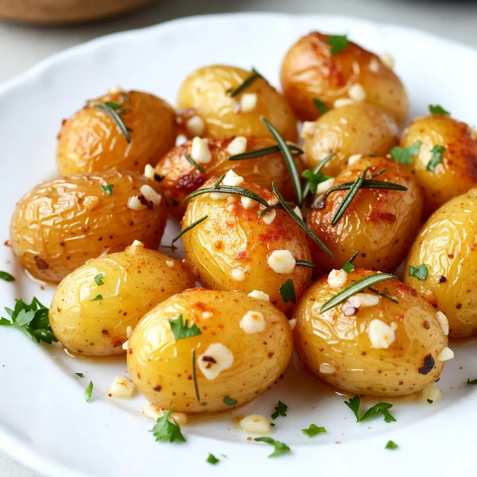 Garlic Butter Roasted Potatoes Simple and Tasty Dish