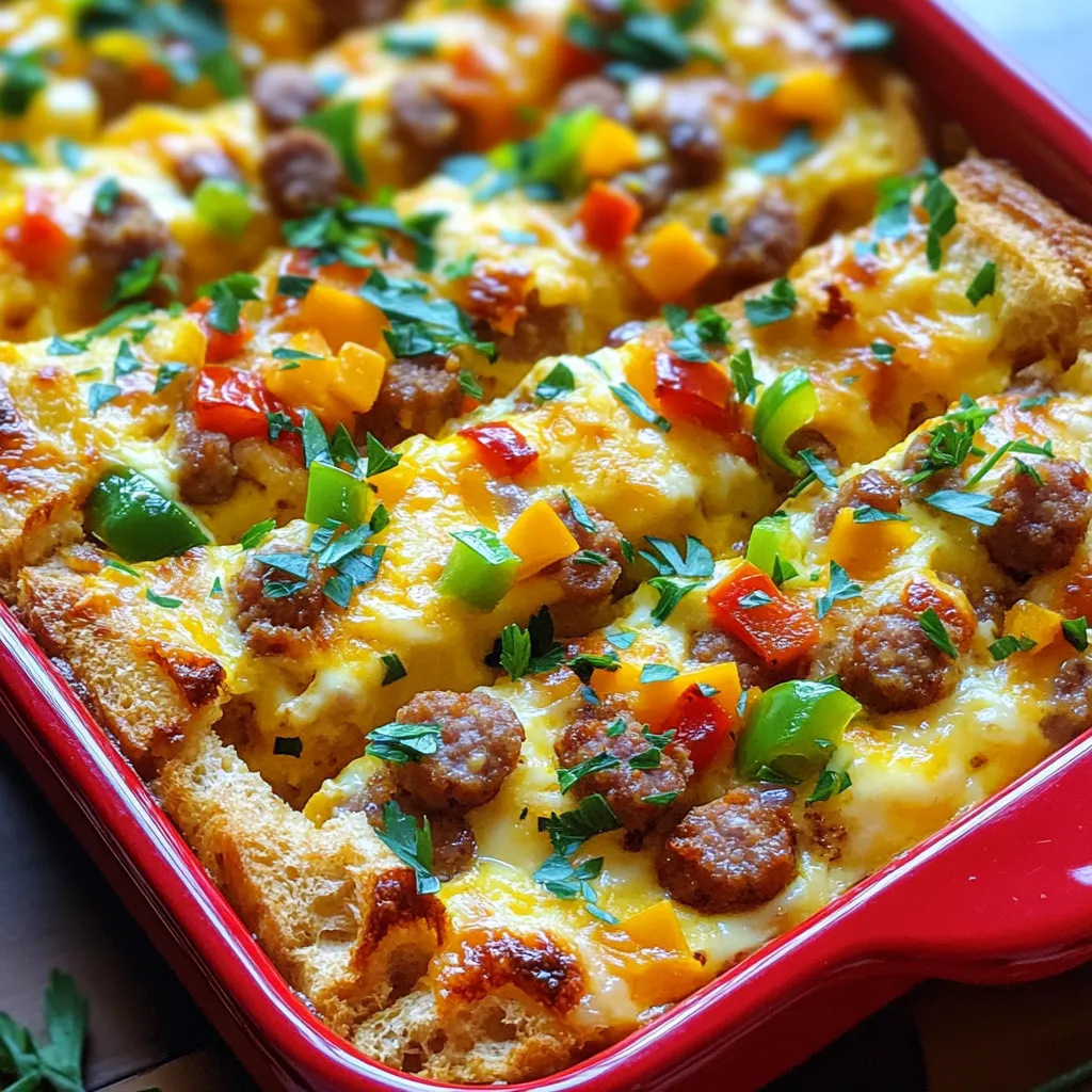 Sausage Breakfast Casserole Flavorful Morning Bake