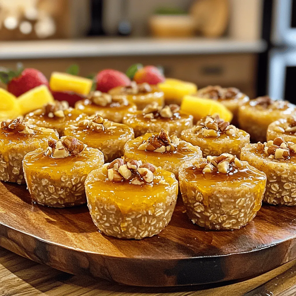 Maple Brown Sugar Oatmeal Cups Easy Breakfast Delight