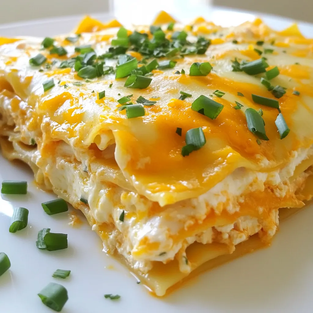 Buffalo Ranch Chicken Lasagna Flavorful Family Feast