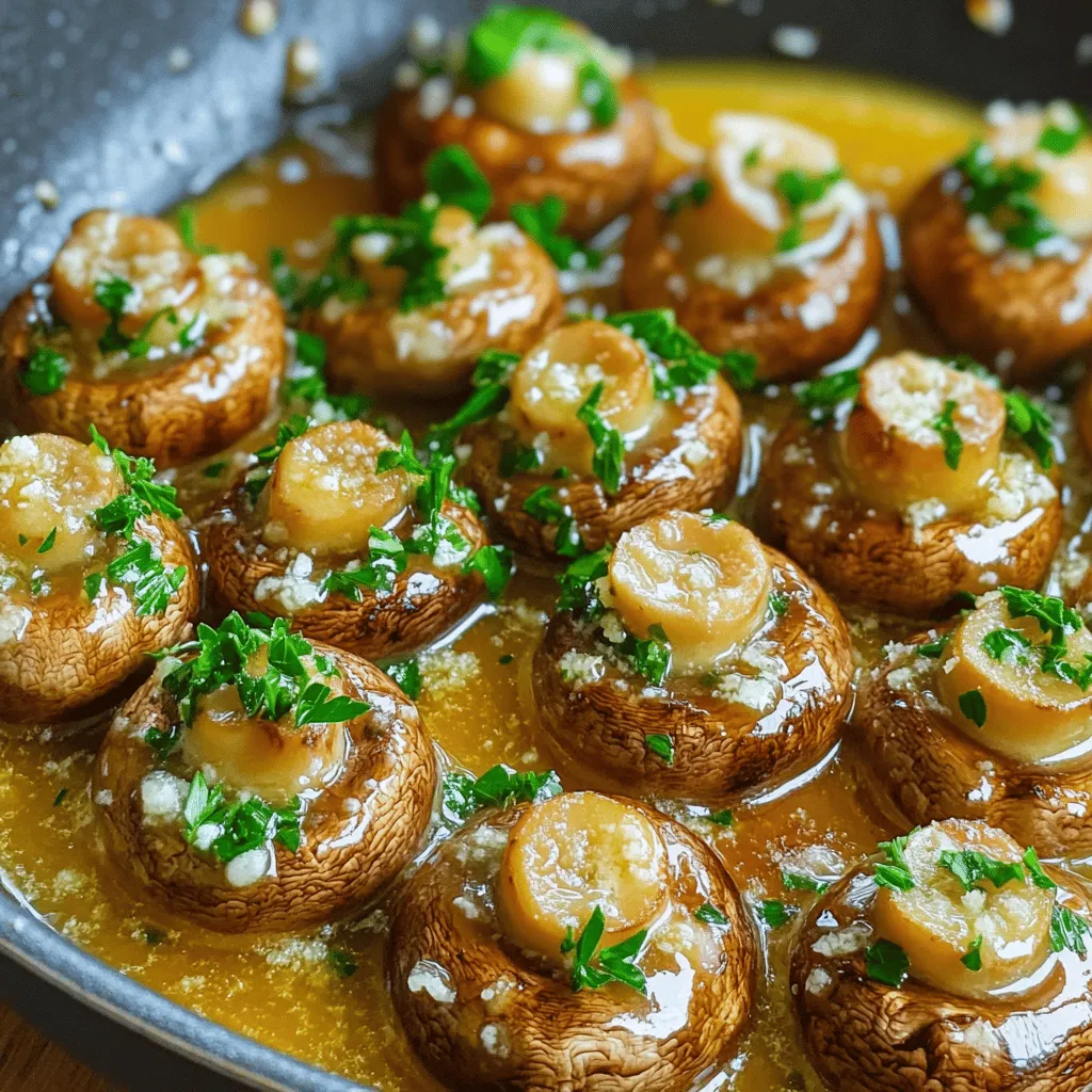Garlic Butter Mushrooms Flavorful and Easy Recipe