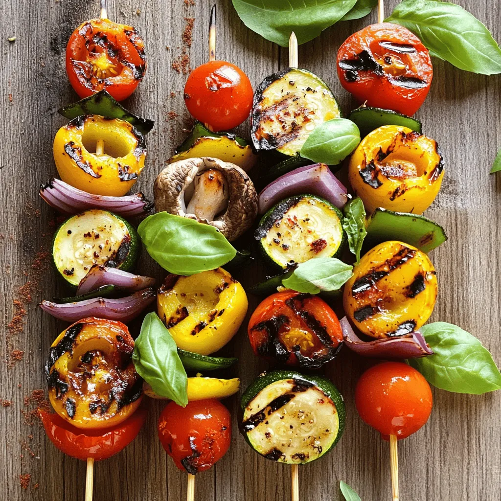 Grilled Vegetable Skewers Flavorful and Simple Recipe