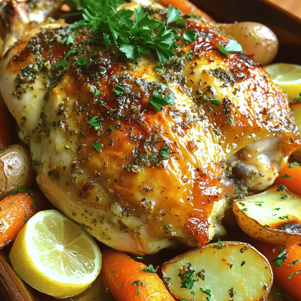 Garlic Herb Roasted Chicken Flavorful and Simple Dish