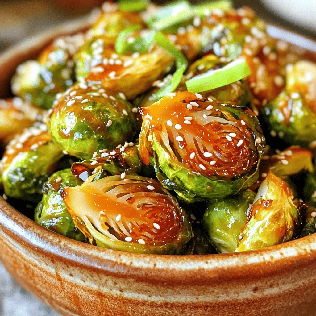 Honey Sriracha Brussels Sprouts Flavorful and Easy Recipe