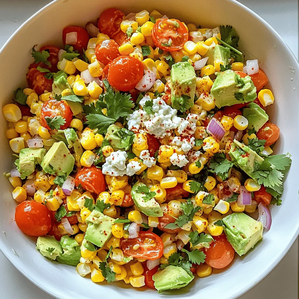 Mexican Street Corn Salad Flavorful and Simple Dish