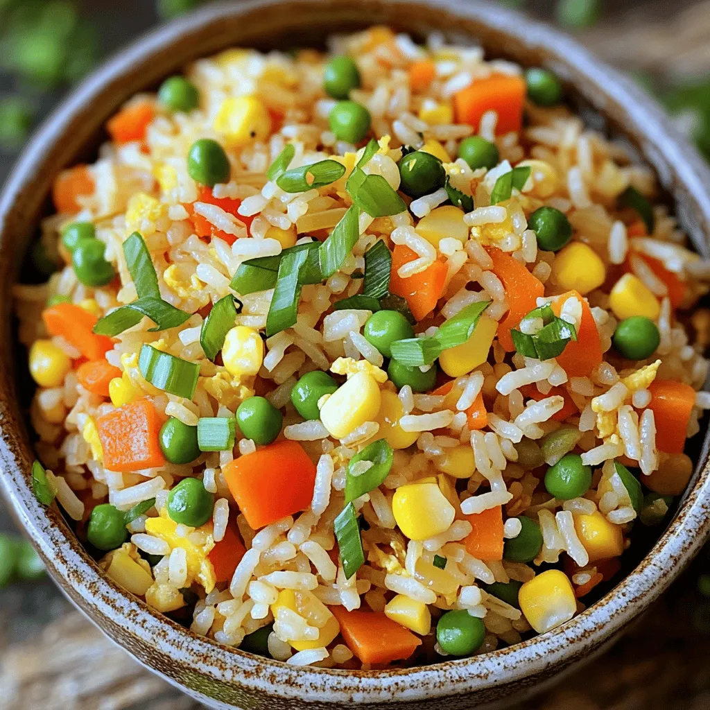 Vegetable Fried Rice Flavorful and Easy Recipe