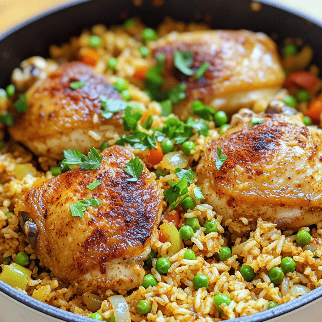 One Pot Chicken and Dirty Rice Flavorful Meal Idea