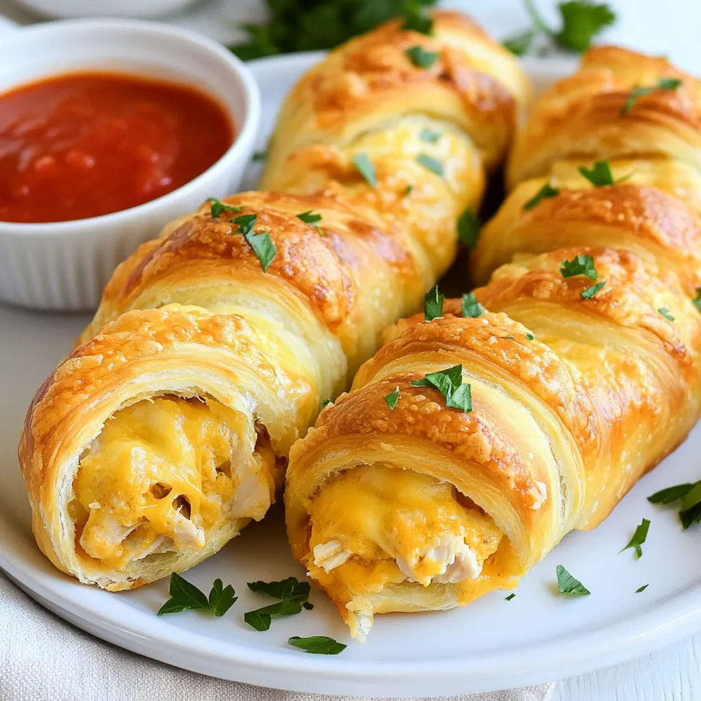 Cheesy Chicken Crescent Rolls Quick and Tasty Meal