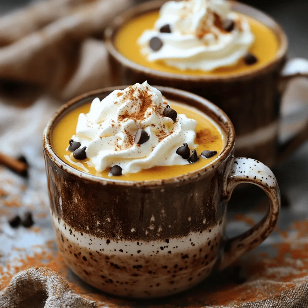 Slow Cooker Pumpkin Pie Hot Cocoa Warm Cozy Drink